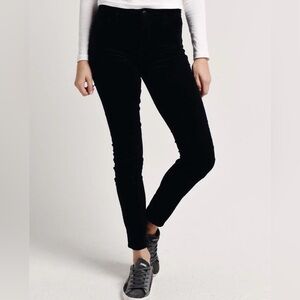 J Brand 815 Mid Rise Velvet Skinny Jean
